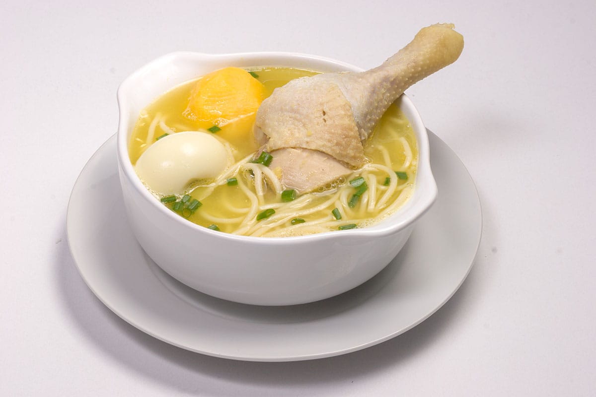 Caldo de gallina